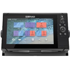 Simrad Cruise 9 with Base Chart and 83/200 Transducer (click for enlarged image)
